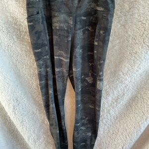 RBX Camouflage Leggings - Gray